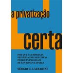 livro a privatização certa vencedor jabuti acadêmico 2024 portf olio penguin (mp)