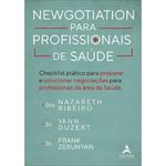 livro newgotiation para profissionais de saúde alta books (mp)