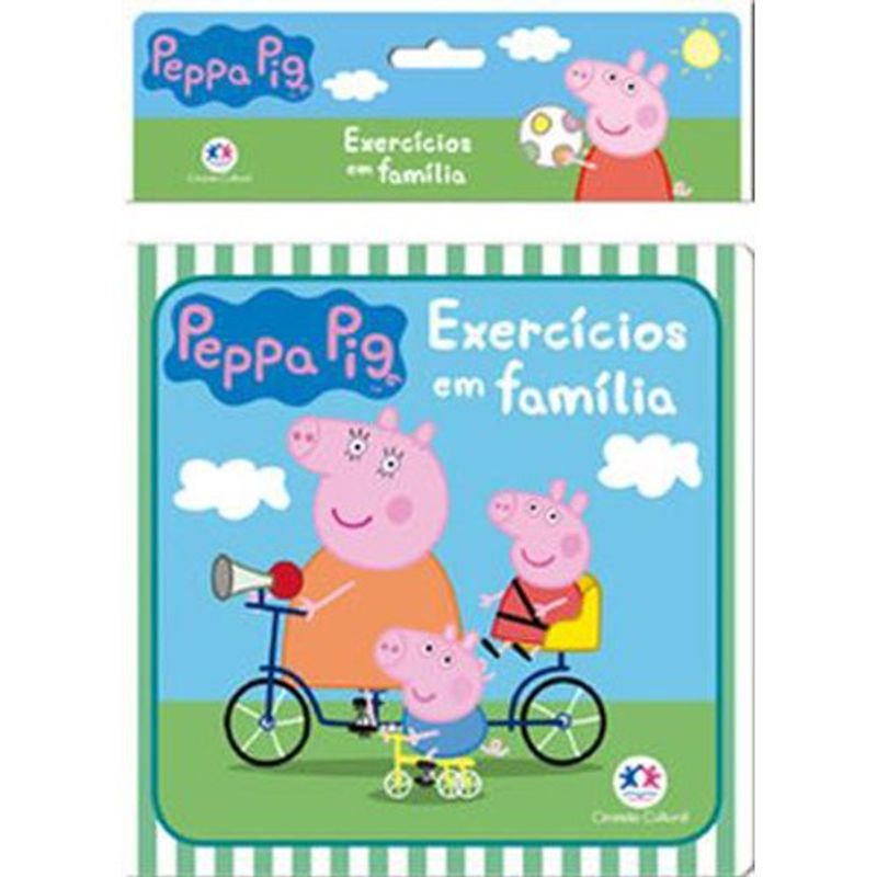 livro peppa pig exercícios em família ciranda cultural (mp)