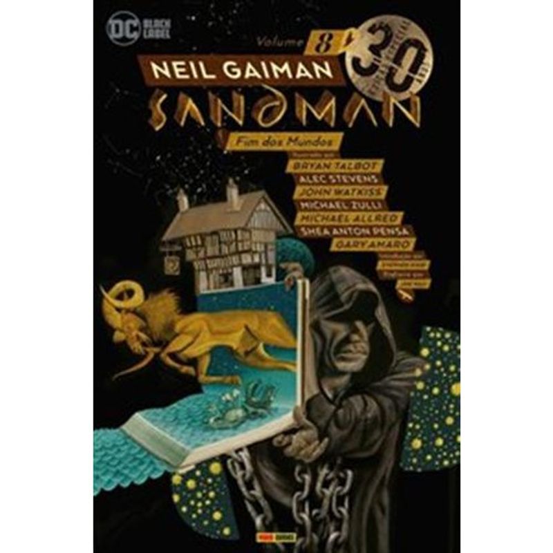 livro sandman: edição especial 30 anos panini books (mp)