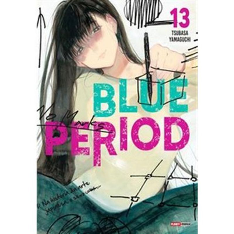 livro blue period vol. 13 panini books (mp)