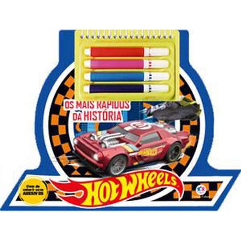 livro hot wheels os mais rápidos da história ciranda cultural (mp)
