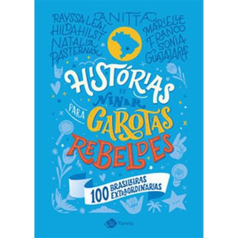 livro histórias de ninar para garotas rebeldes planeta (mp)