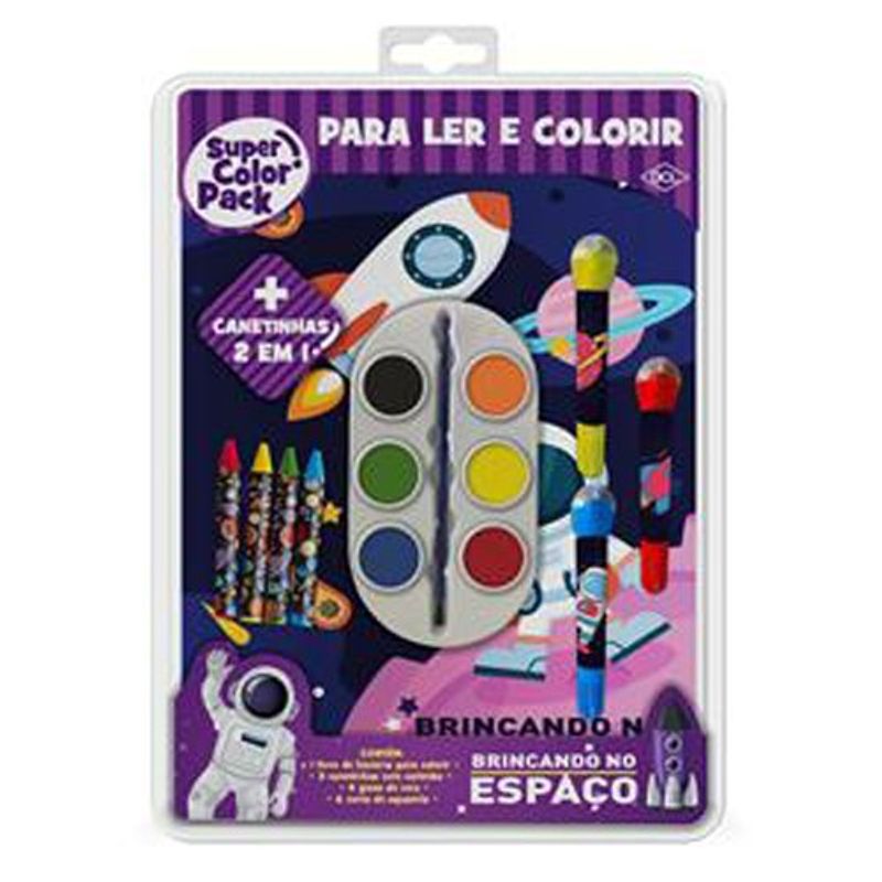 livro super color pack espaço dcl (mp)