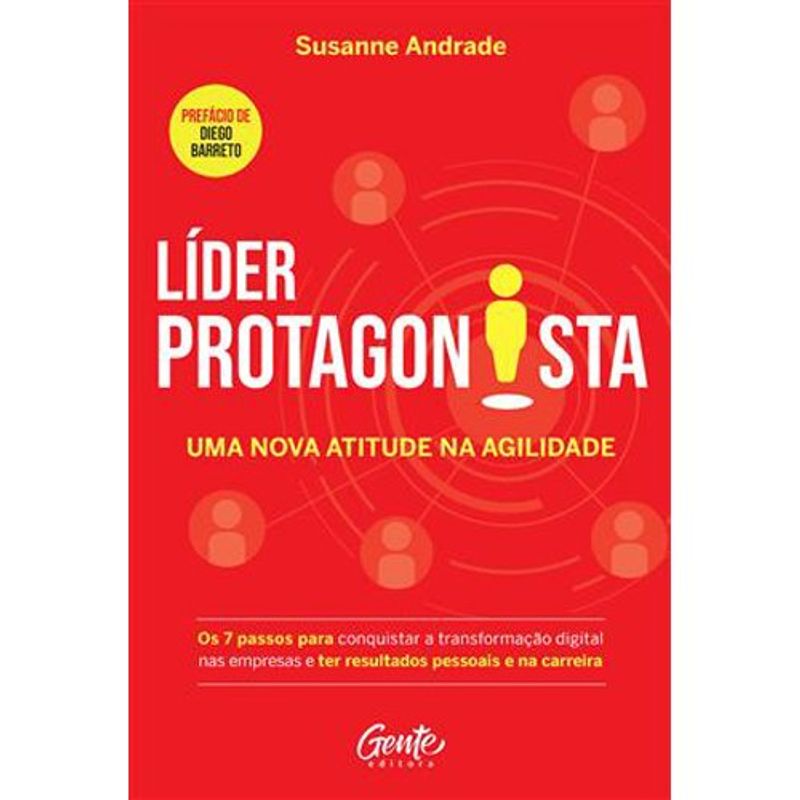 livro líder protagonista: uma nova atitude na agilidade gente (mp)