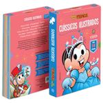 livro turma da mônica box clássicos ilustrados girassol brasi l (mp)