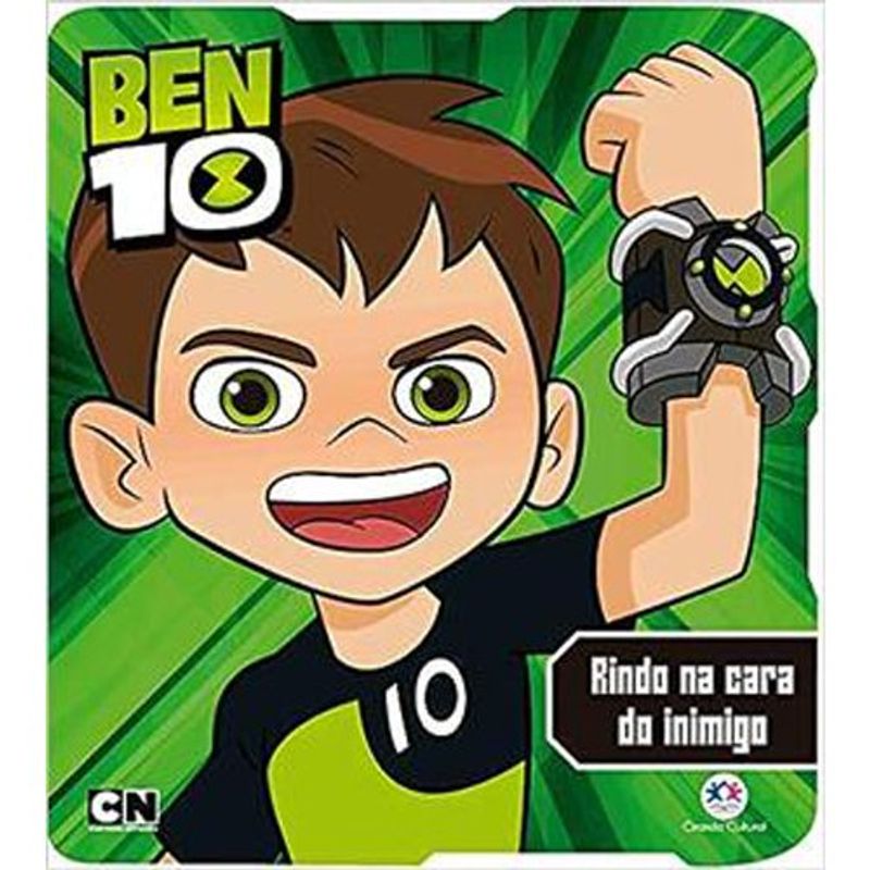 Livro Ben 10 Rindo na Cara do Inimigo Ciranda