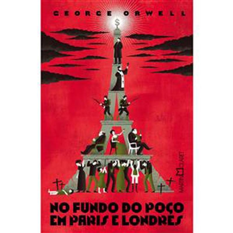 livro no fundo do poço em paris e londres martin claret ltda (mp)