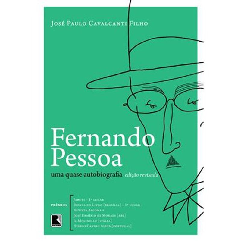 livro fernando pessoa: uma quase autobiografia record (mp)