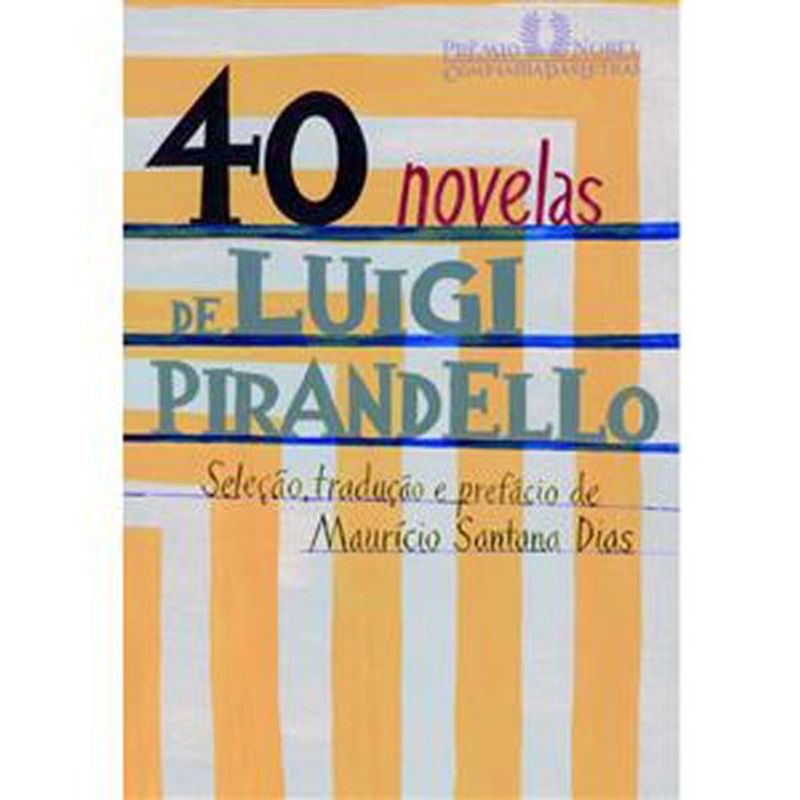 livro 40 novelas de luigi pirandello companhia das letras (mp)