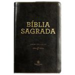 livro bíblia acf, couro soft, preto, leitura perfeita thomas nels on brasil (mp)