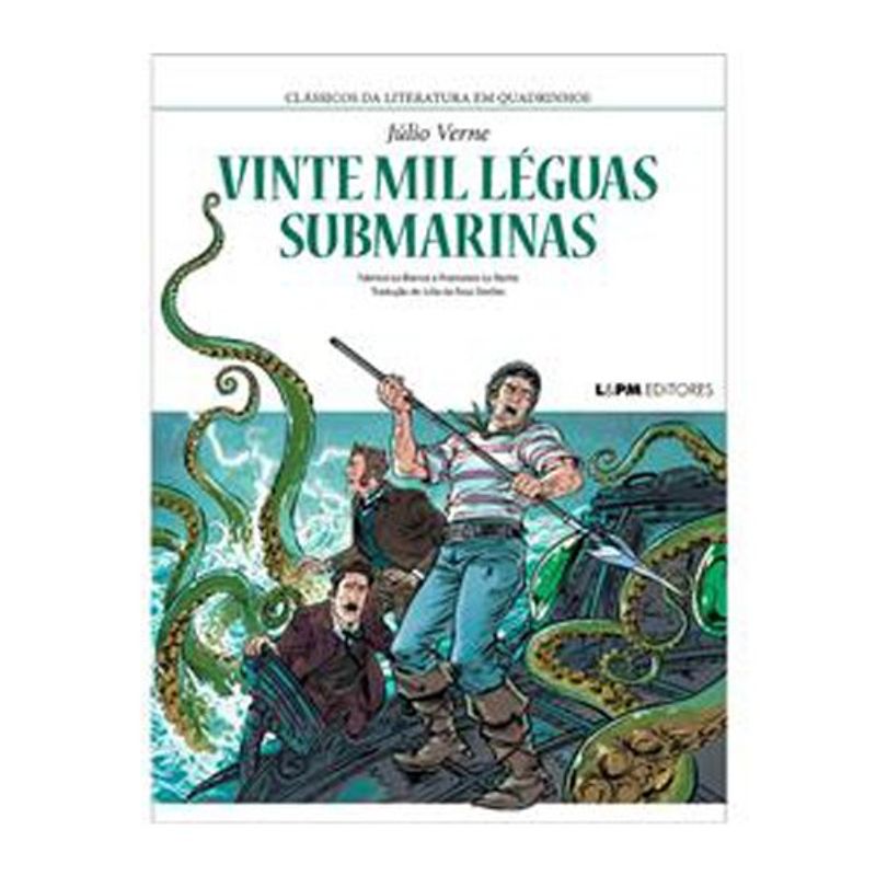 livro vinte mil léguas submarinas l&pm (mp)