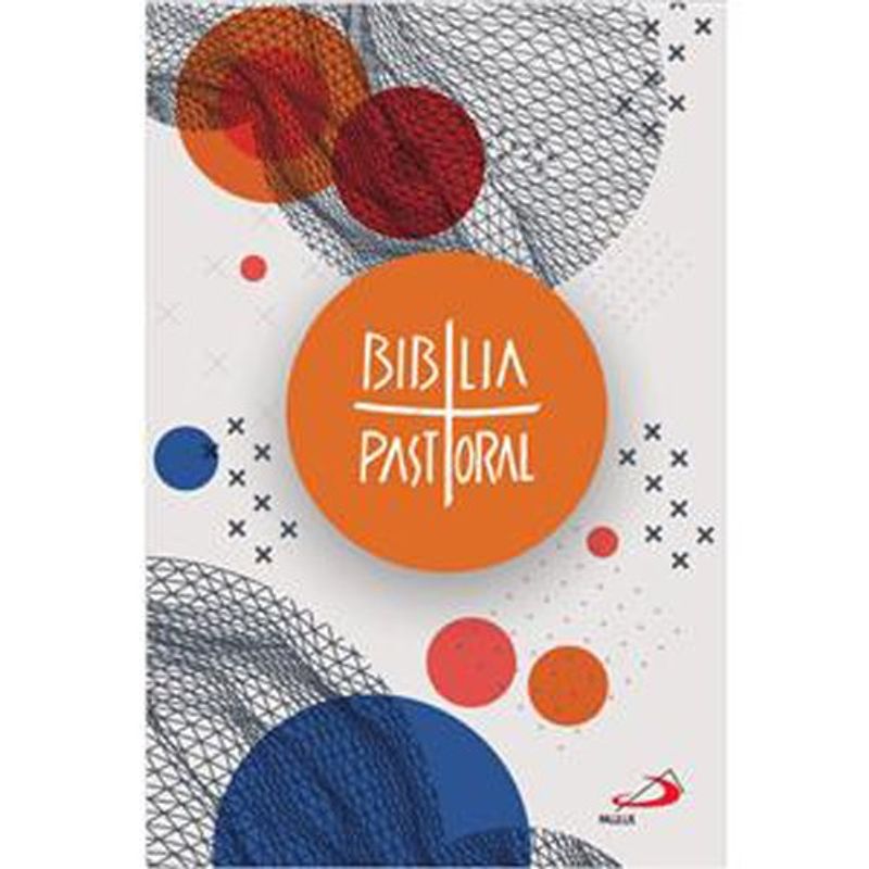 livro bíblia pastoral colorida jovem paulus editora bíbli a (mp)