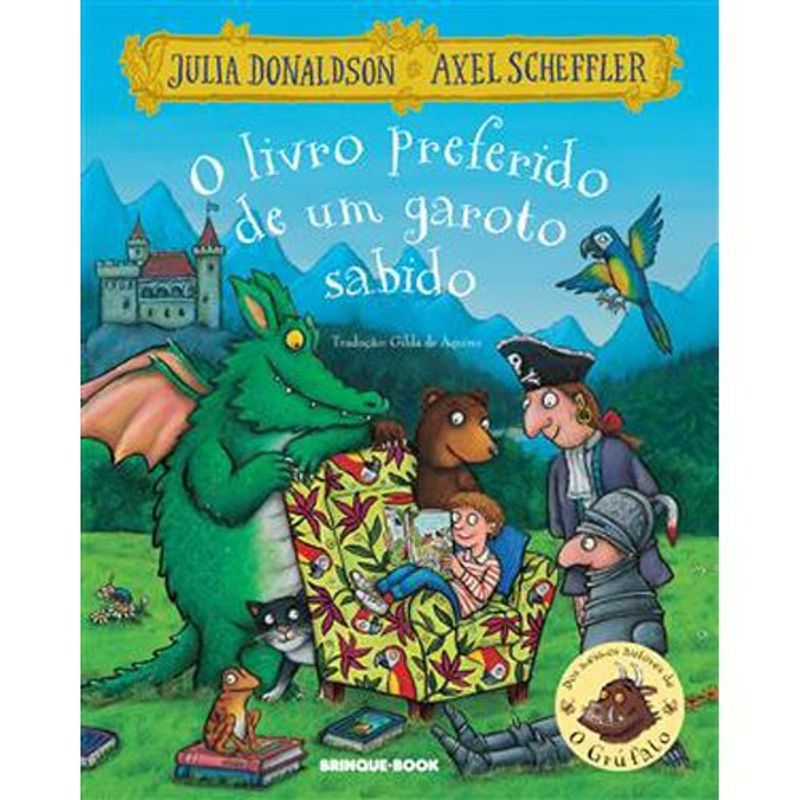 livro o livro preferido de um garoto sabido brinque book (mp)
