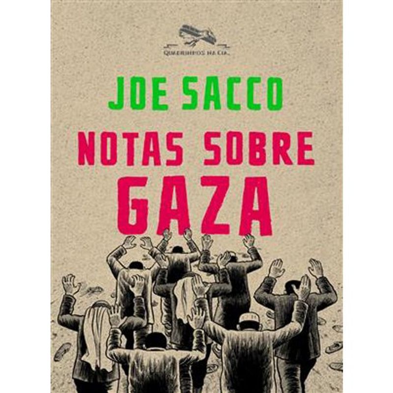 livro notas sobre gaza quadrinhos na cia (mp)