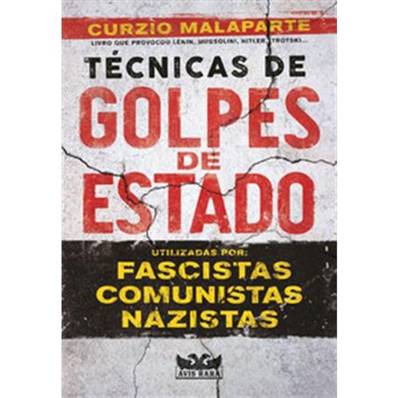 livro técnicas de golpes de estado avis rara (mp)