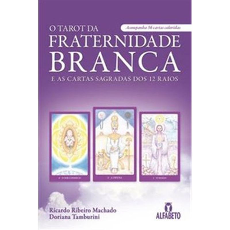 livro o tarot da fraternidade branca editora alfabeto (mp)