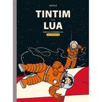 livro tintim e a lua quadrinhos na cia (mp)