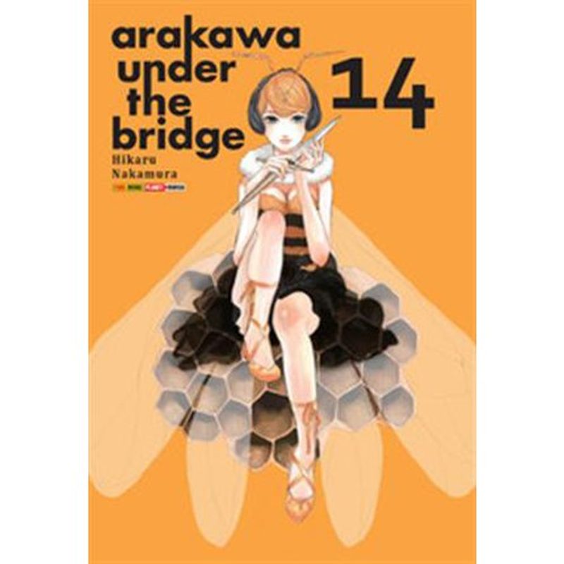livro arakawa under the bridge vol. 14 panini books (mp)