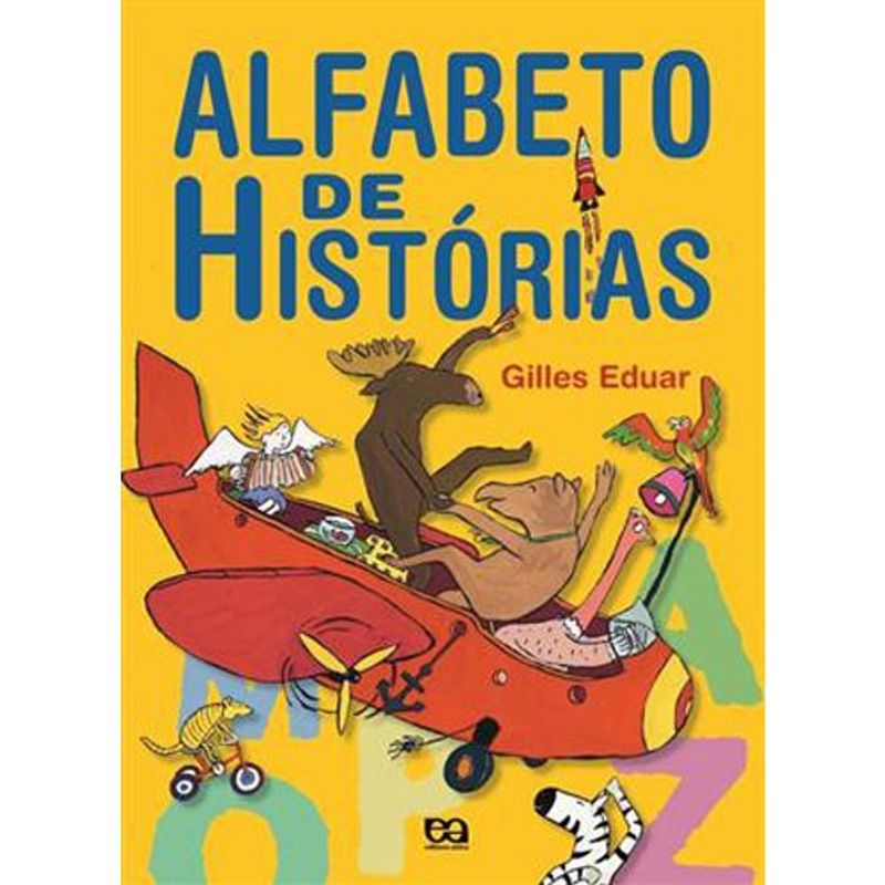 livro alfabeto de histórias ática (mp)