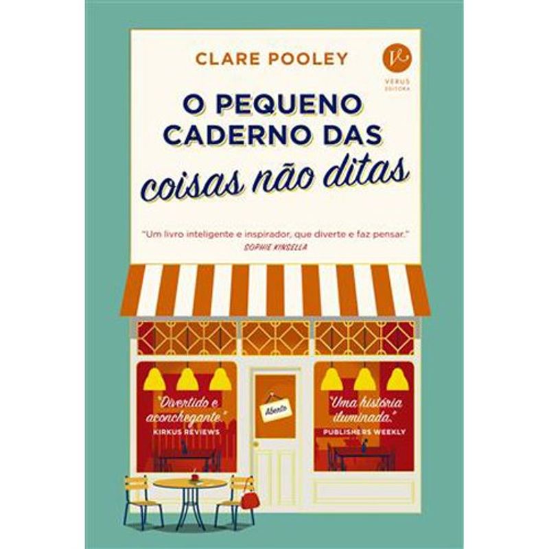 livro o pequeno caderno das coisas não ditas verus editora (mp)