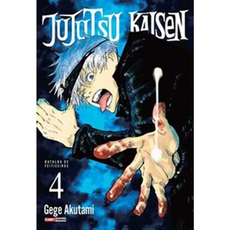 livro jujutsu kaisen: batalha de feiticeiros vol. 4 panini books (mp)