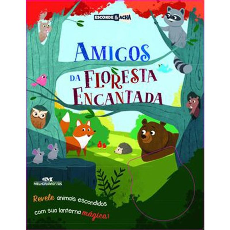 livro amigos da floresta encantada melhoramentos (mp)