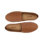 tênis feminino n°34 anacapri slip on ana marrom eco montreal vegano (mp)