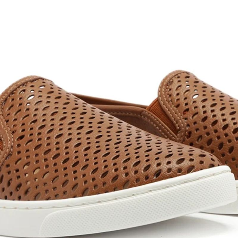 tênis feminino n°34 anacapri slip on ana marrom eco montreal vegano (mp)
