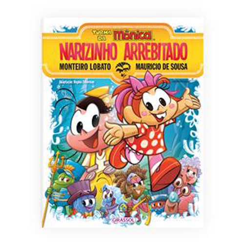 Livro Turma da Mônica Narizinho Arrebitado Gi Rassol