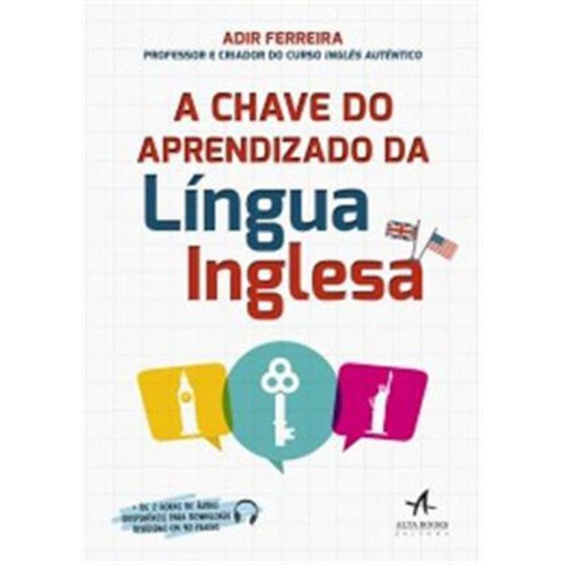 livro a chave do aprendizado da língua inglesa alta books (mp)