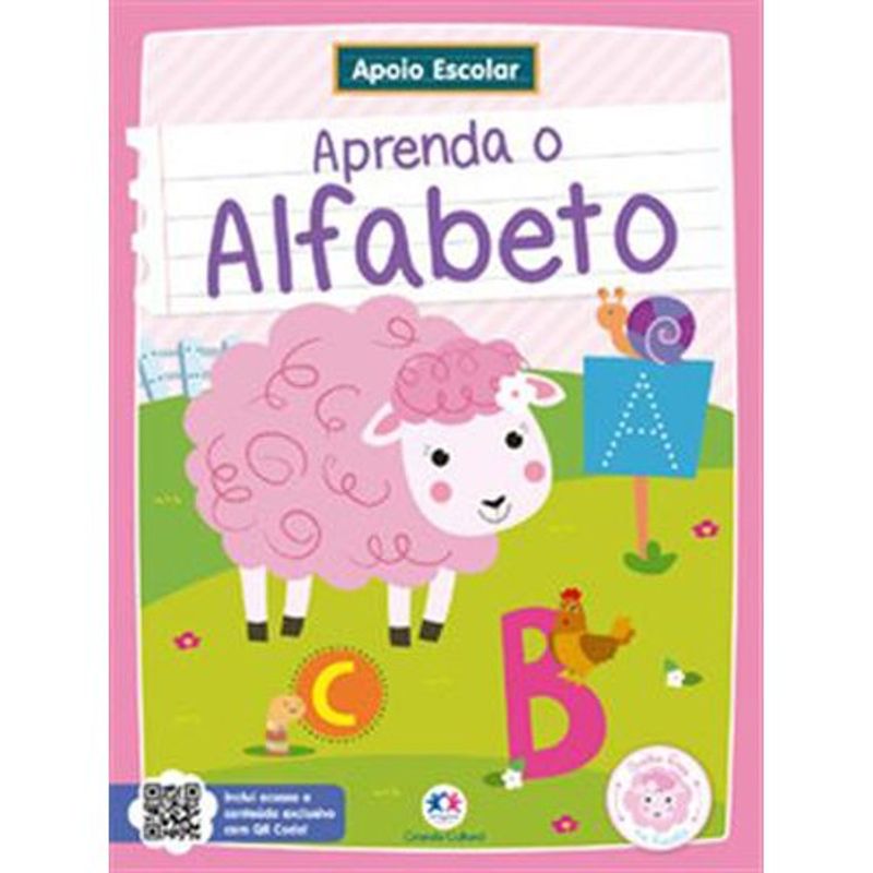 livro apoio escolar aprenda o alfabeto ciranda cultural (mp)