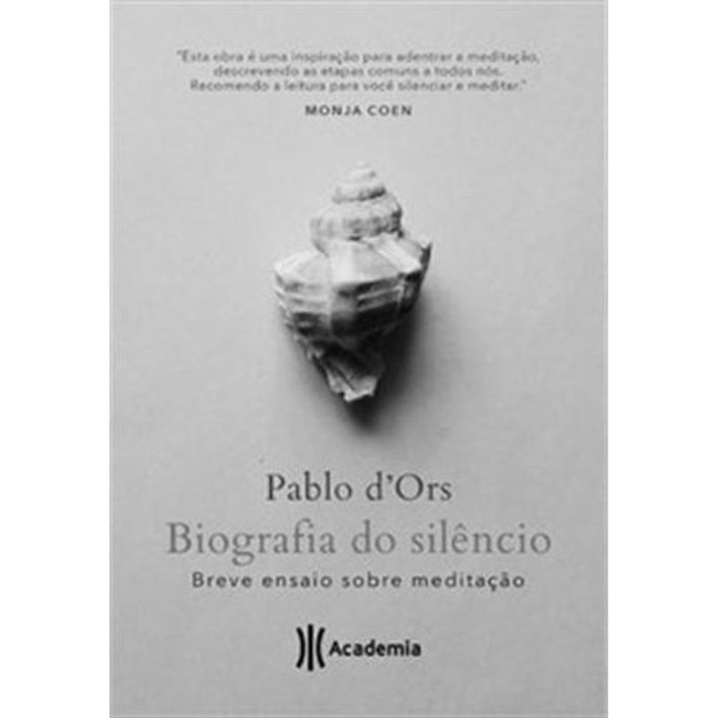 livro biografia do silêncio academia (mp)
