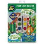livro super color pack animais da selva dcl (mp)