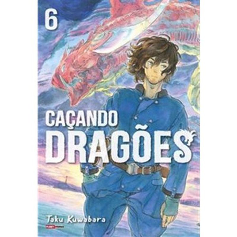 livro caçando dragões 6 panini books (mp)