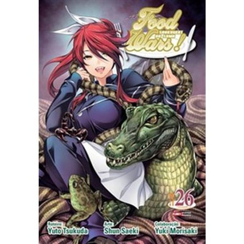 livro food wars! vol. 26 panini books (mp)