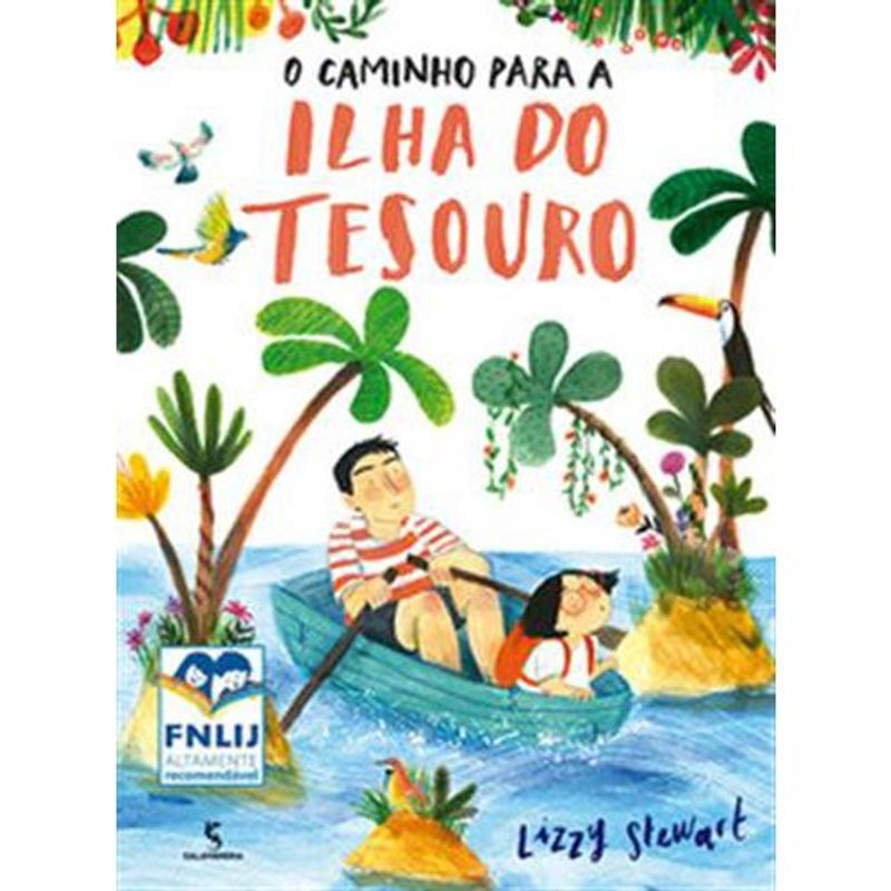 livro o caminho para a ilha do tesouro salamandra (mp)
