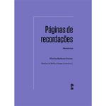 livro paginas de recordações: memorias editora 34 (mp)
