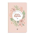 livro bíblia aec letra grande capa pu- salmão editora vida (mp)