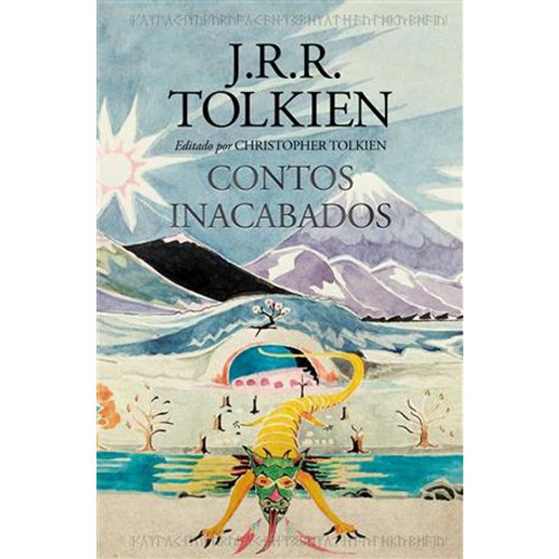 livro contos inacabados de númenor e da terra-média harpercollins (mp)