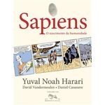 livro sapiens (edição em quadrinhos): o nascimento da humanidade quadrinhos na cia (mp)