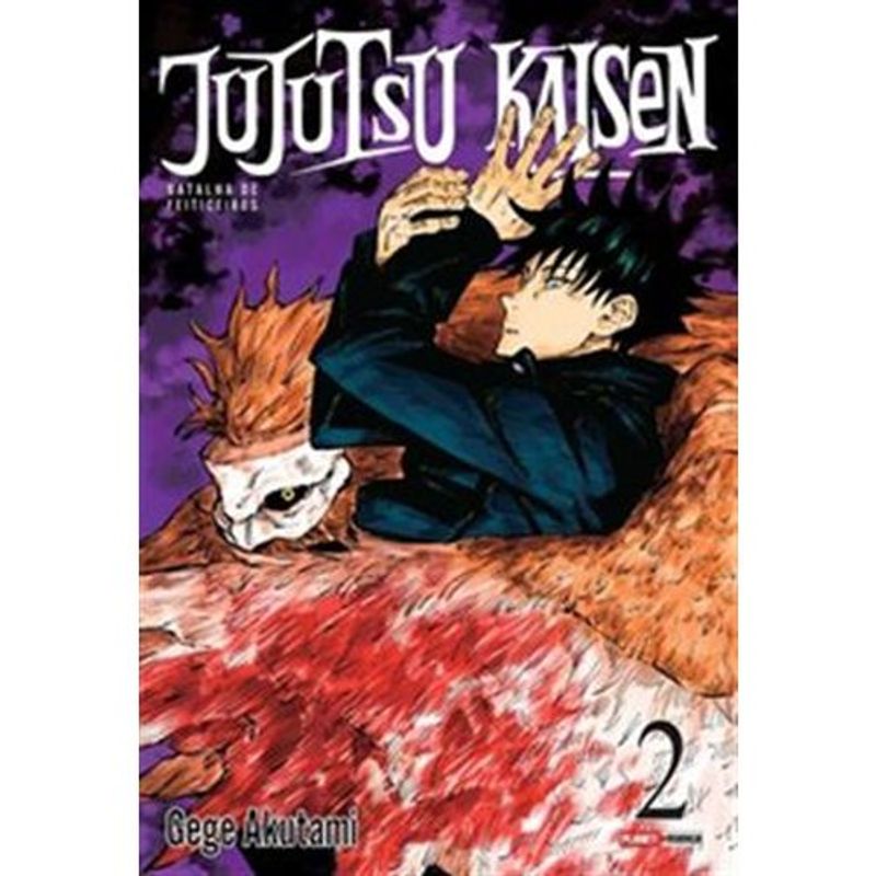 livro jujutsu kaisen: batalha de feiticeiros vol. 2 panini books (mp)
