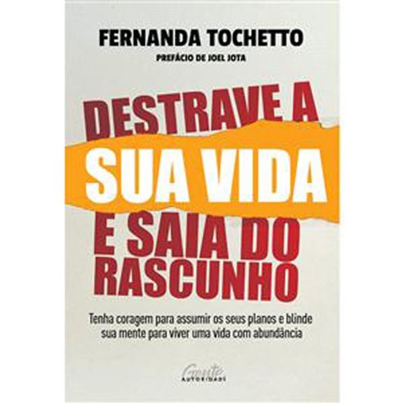 livro destrave a sua vida e saia do rascunho gente (mp)
