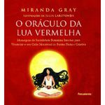 livro o oráculo da lua vermelha caixa com livro + 41 cartas pen samento (mp)