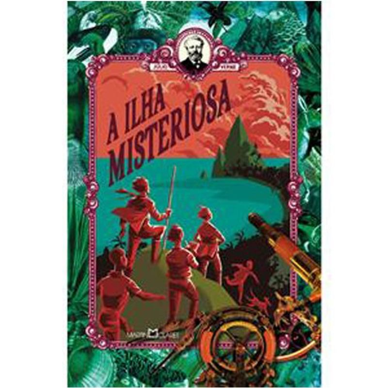 livro a ilha misteriosa martin claret ltda (mp)