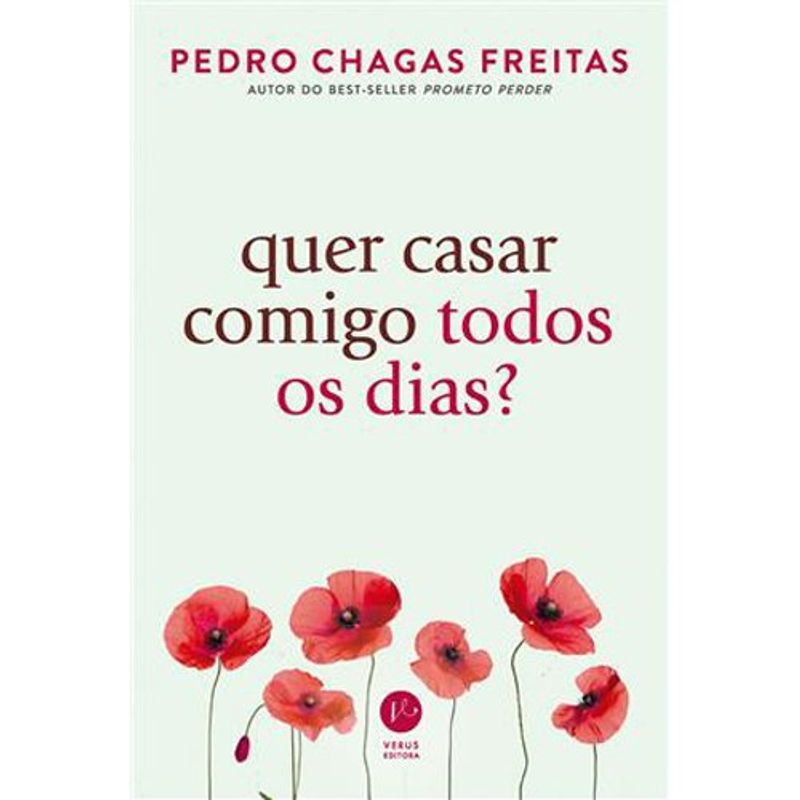 livro quer casar comigo todos os dias? verus editora (mp)