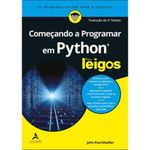 livro começando a programar em python para leigos alta books (mp)