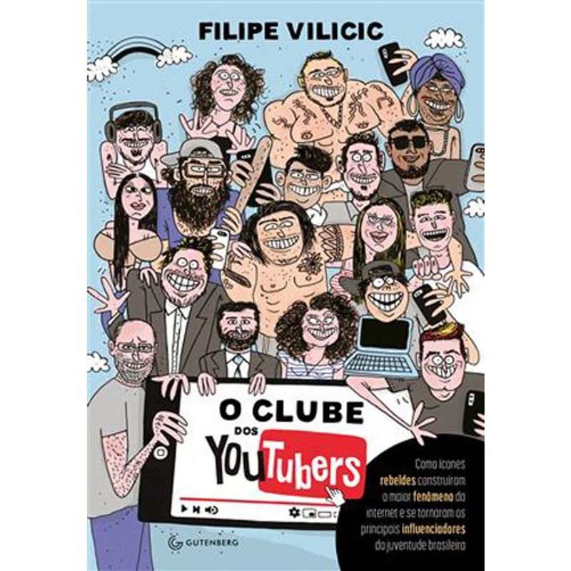 livro o clube dos youtubers gutenberg (mp)