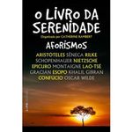 livro o livro da serenidade aforismos l&pm (mp)