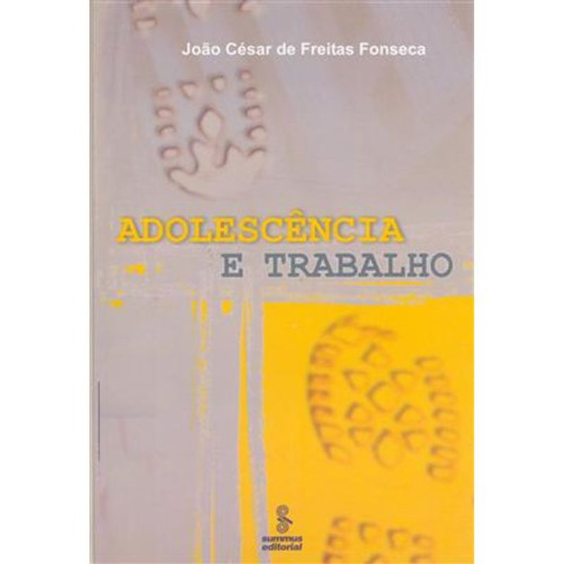 livro adolescência e trabalho summus (mp)